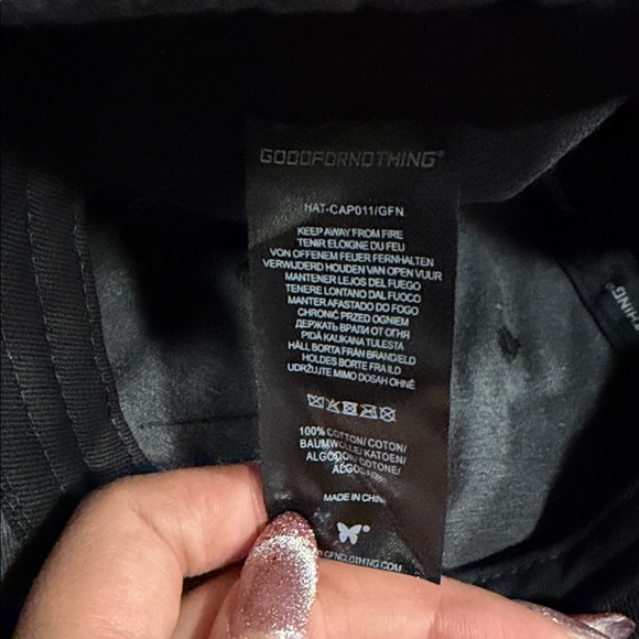 GoodForNothing VINTAGE WASHED CAP - Picture 4 of 7